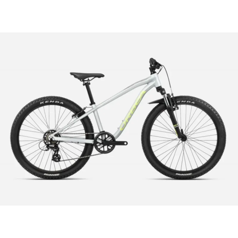 Bicicleta ORBEA MX 24 XC Halo Silver - Spicy Lime Lichidare de stoc